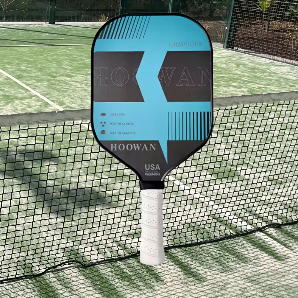 HOOWAN T700 Pickleball Racket + 2 Overgrips