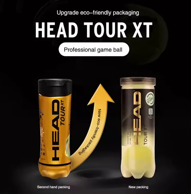 HEAD TOUR XT Tennis Balls - 3 Cans x 3 Balls Per Can - Image 3