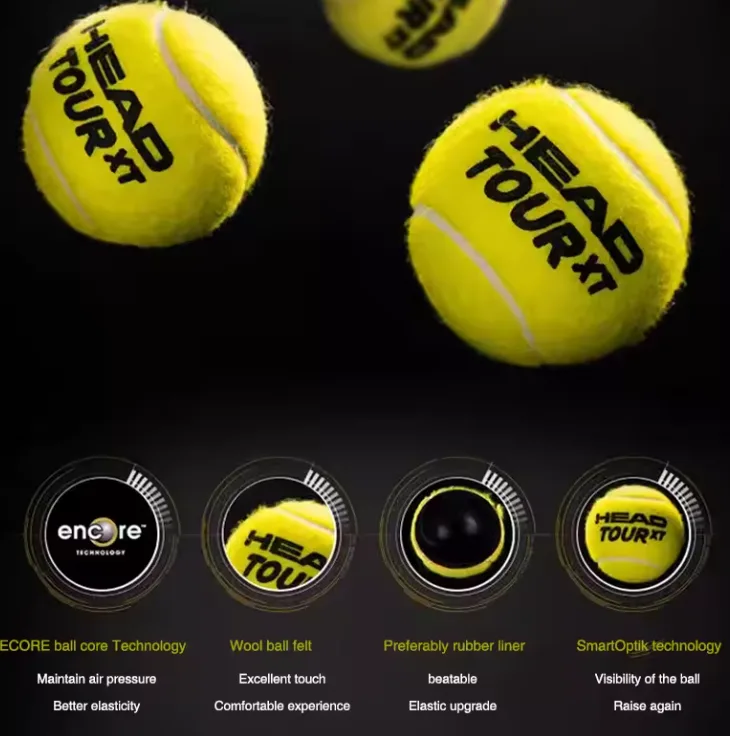 HEAD TOUR XT Tennis Balls - 3 Cans x 3 Balls Per Can - Image 6