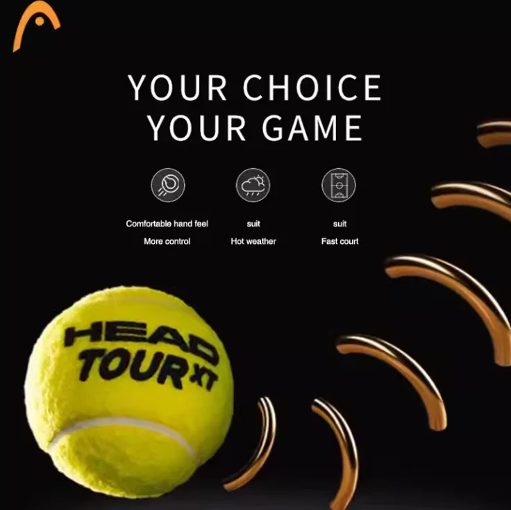 HEAD TOUR XT Tennis Balls - 3 Cans x 3 Balls Per Can - Image 5