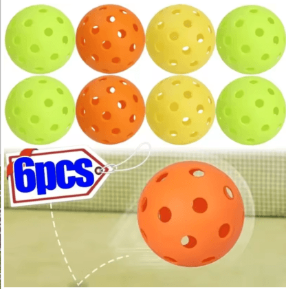 Pickleball Balls 6 Pcs - Image 3