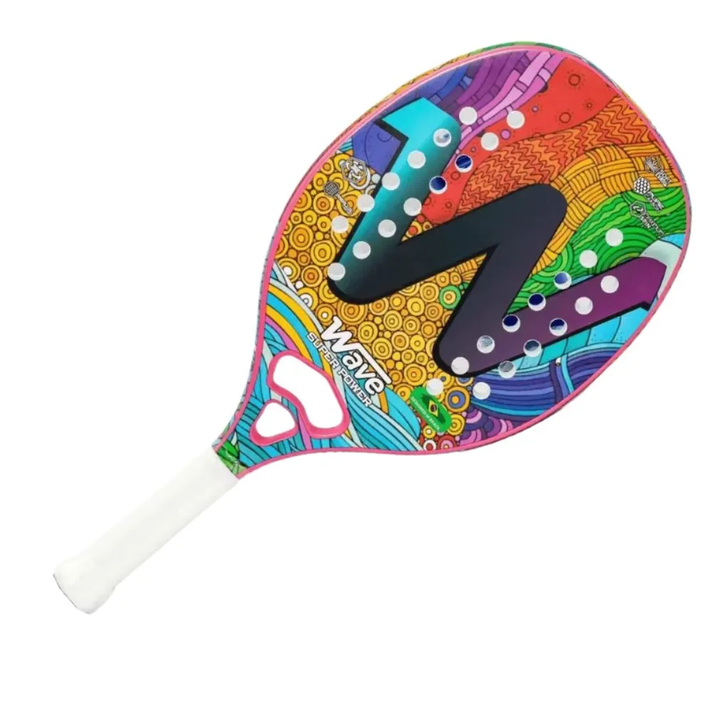 Wave Colourful  Beach Tennis Racket 1.0 - Image 2