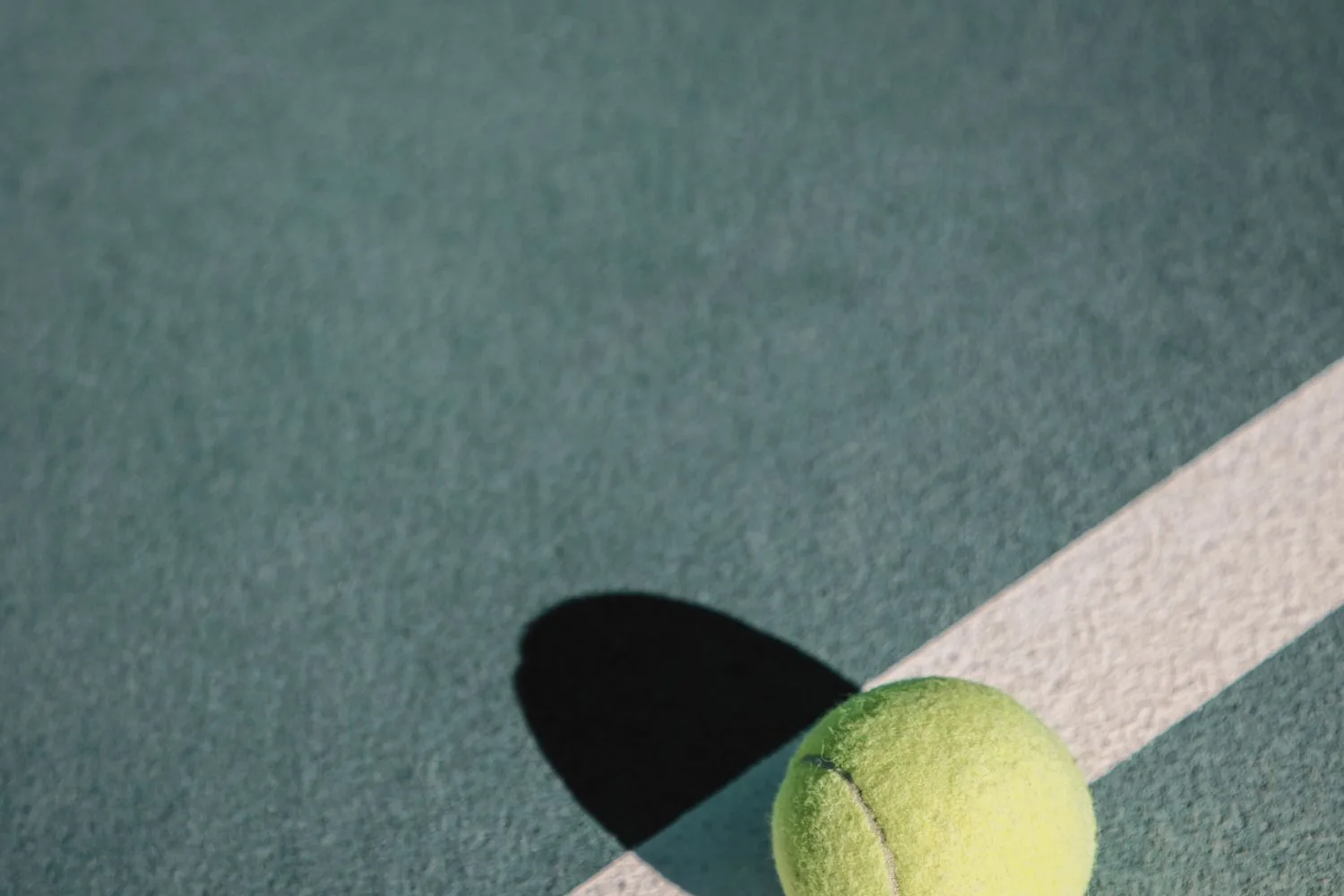 Padel Ball on a court