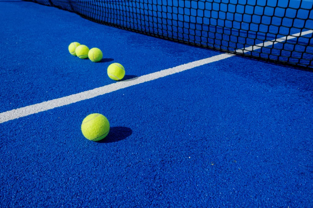 image of padel ball helping to explain how to be a good padel player.